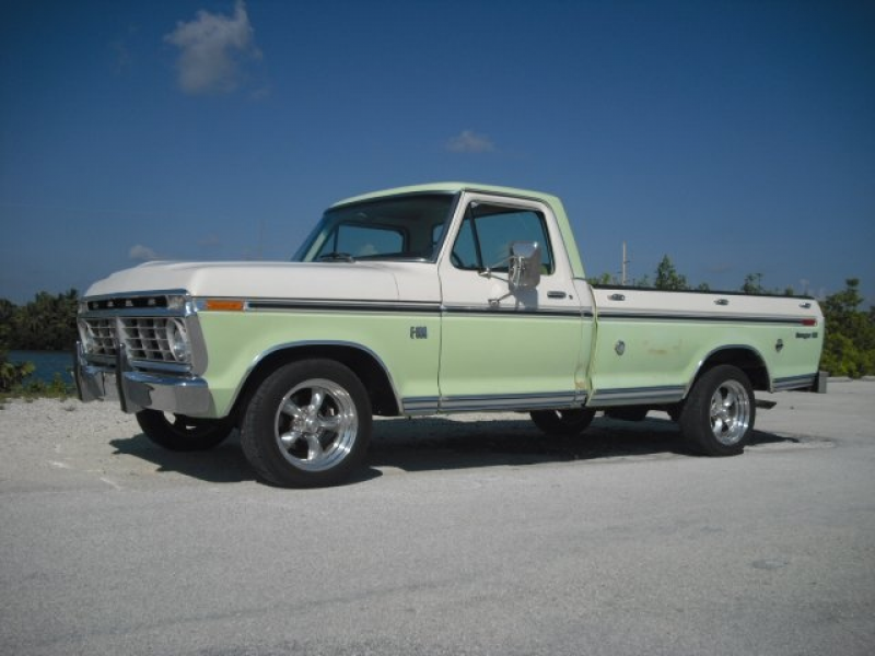 1973 FORD F-100 I really want one.