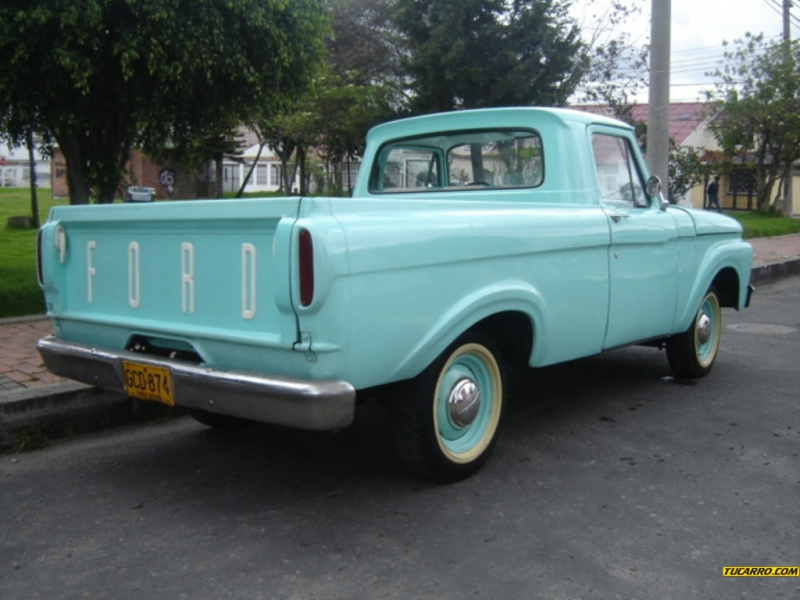 ford f 100 pickup 1963 precio $ 35 000 000 ano 1963 kilometros 100000 ...