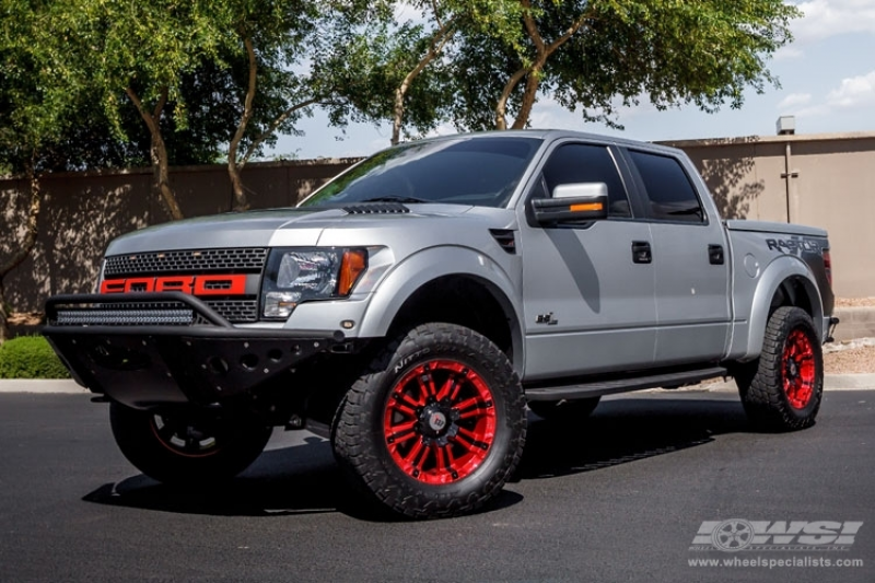 2014 Ford F-150 with 20" RBP Off Road 94R in Gloss Black (Chrome ...