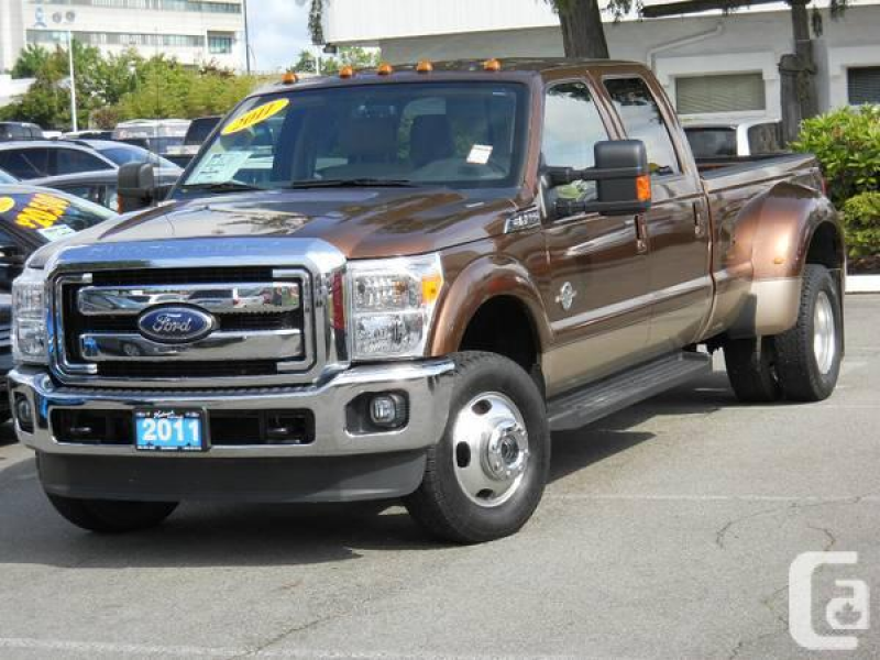 2011 Ford F-350 Lariat Dually 4X4 Crew Diesel, Leather - $49900 in ...
