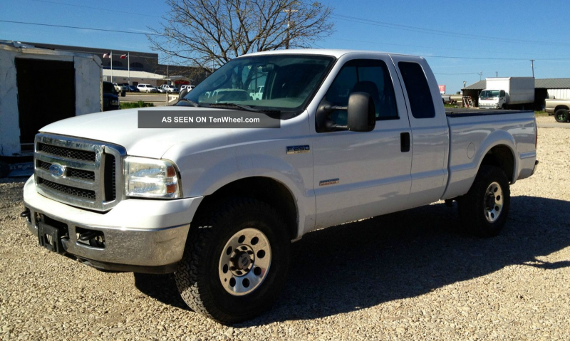 2006 Ford F - 250 Duty Xl Extended Cab Pickup 4 - Door 6. 0l F-250 ...