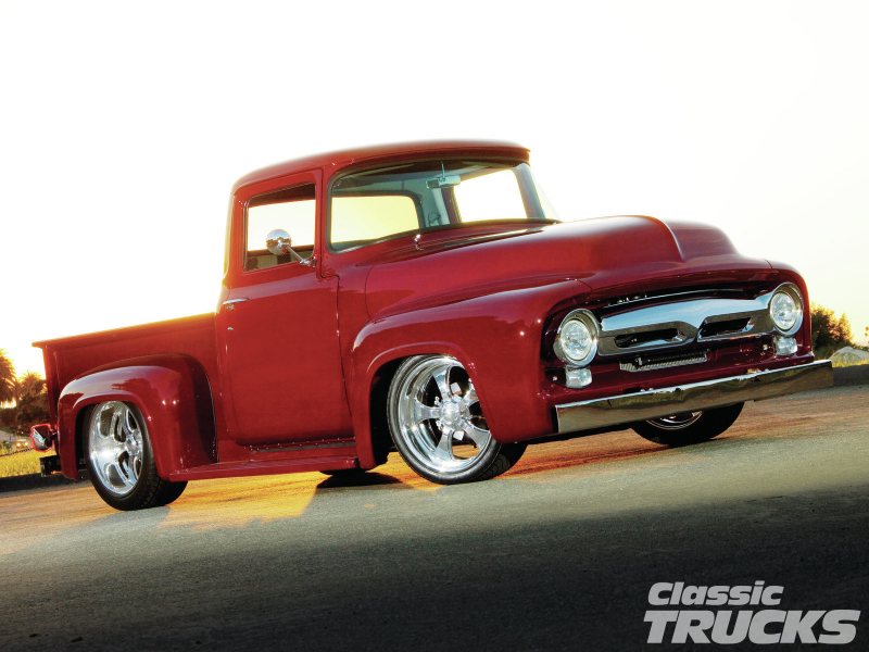 1956 Ford F100 Truck Front