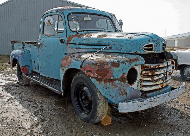 1949 Ford F-3 Pickup Truck - First Generation F-Series (1 of 3)