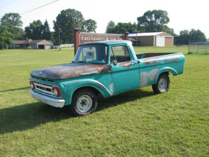 1961 Ford F-100 Unibody With 292 V8 on 2040cars