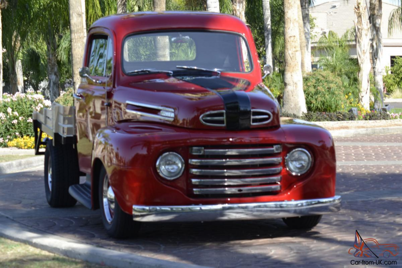 1948 Ford F1 Stakebed Pickup Truck Streetrod for sale