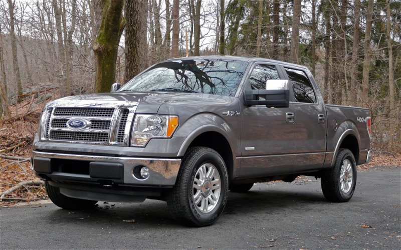 2012 Ford F150 Ecoboost Front Left Side View 2