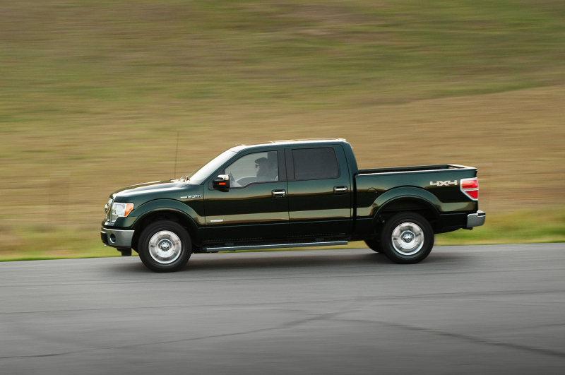 2012 Ford F 150 Lariat 4X4 Ecoboost Side In Motion