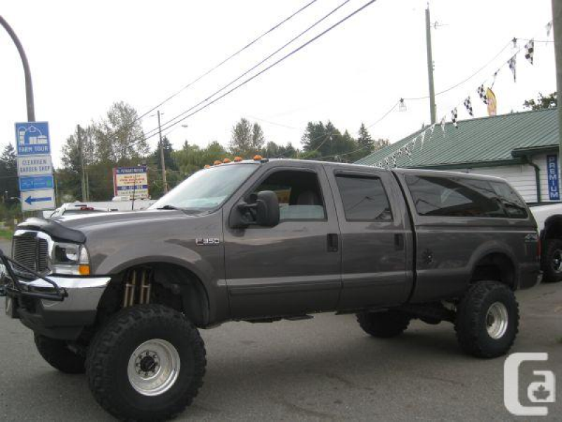 2002 Ford F350 CREW CAB 4X4 10" LIFT CANOPY 38" TIRES, SUPERCHARGED ...