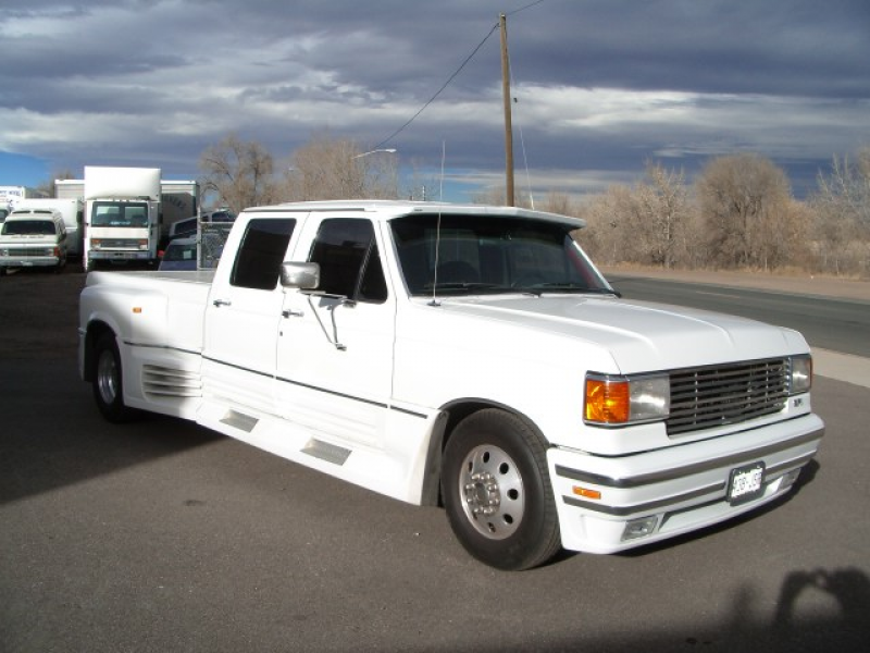 1990 Ford F-350 - Lowered dualie with body kit, custom interior, air ...