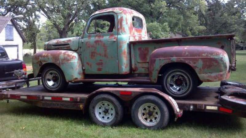 1949 Ford F1 Complete Pickup Rat Rod Parts Truck, image 9