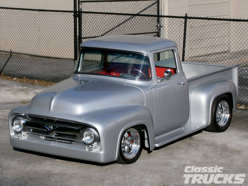 1956 Ford F100 Pickup Truck Custom Front Bumper