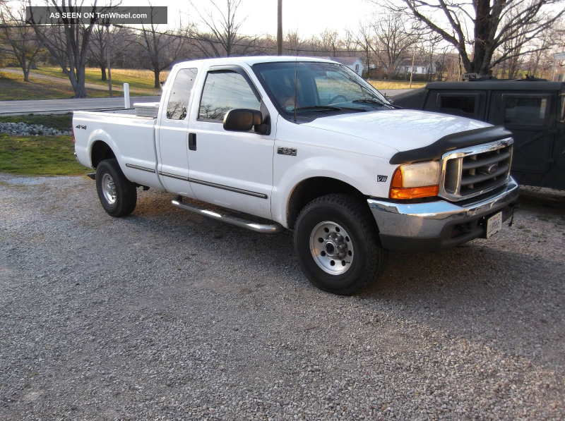 1999 Ford F - 250 7. 3 Diesel, 4x4, Supercab, Longbed, Good Solid ...