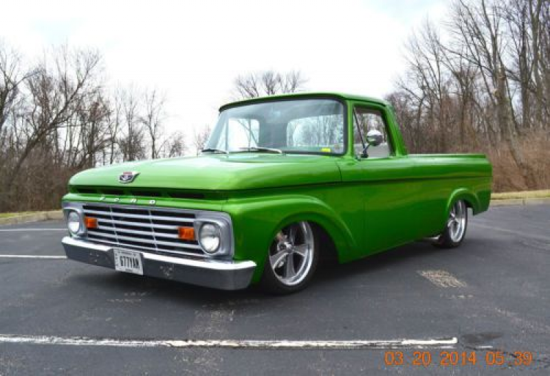 1963 FORD F100 UNIBODY RESTOMOD WELL DONE BEAUTIFUL CONDITION VERY ...