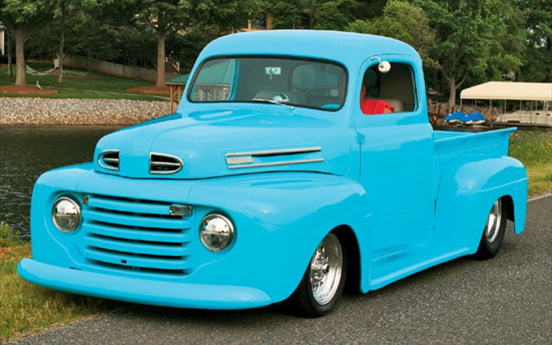 1949 Ford F1 Pickup Front View