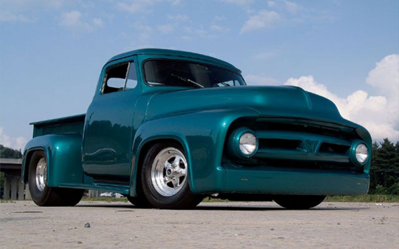 0508Tr Z 1953 Ford F100