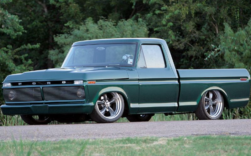 1970 Ford F100 Left Side View