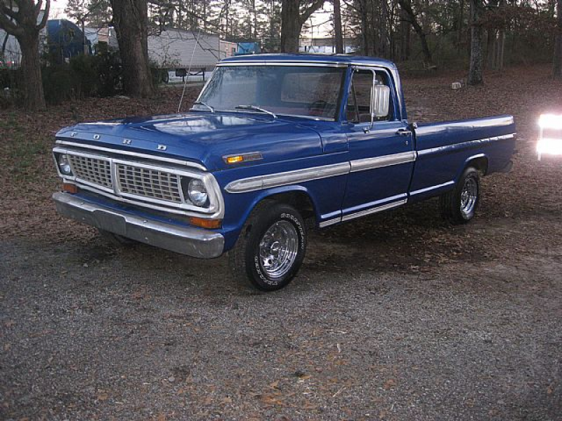 selling 1970 ford f 100 due to the