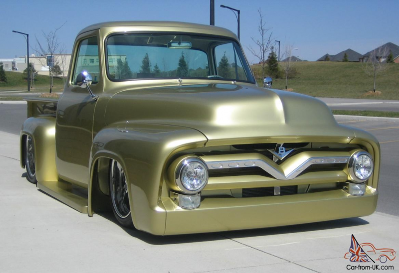 1955 Ford F100 Show Truck seen on the cover May 2013 Custom Classic ...