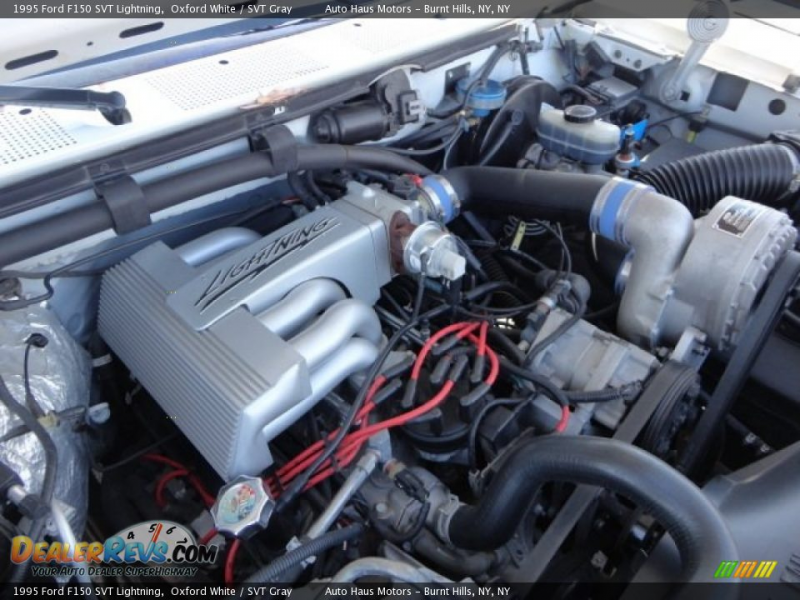 Ford F150 SVT Lightning 5.8 Liter Supercharged OHV 16-Valve V8 Engine ...