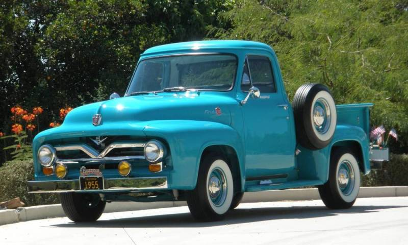1955 ford f 100 pickup truck resto mod 1955 ford