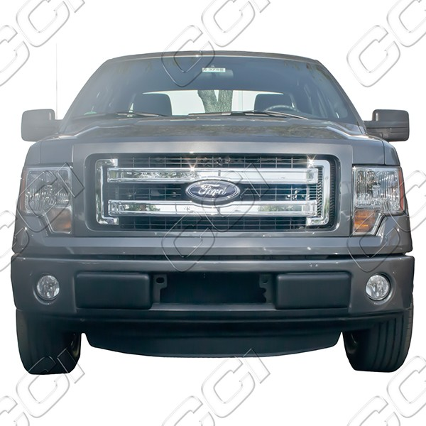 about Chrome Grille Overlay (4 PCS Kit) fits 2013 2014 Ford F150 ...