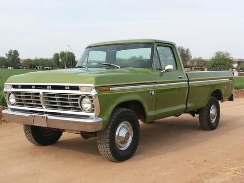 1974 Ford F100 4x4 One Owner - Fully Documented - All Factory Original ...