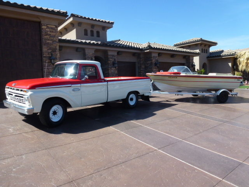 1966 FORD PICKUP TRUCK CAMPER SPECIAL RESTORED 3/4 TON BOAT CLASSIC ...