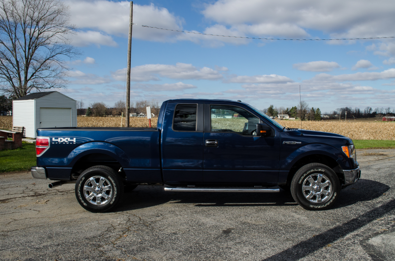 The 2014 Ford F-150 XLT in Blue Jean Metallic