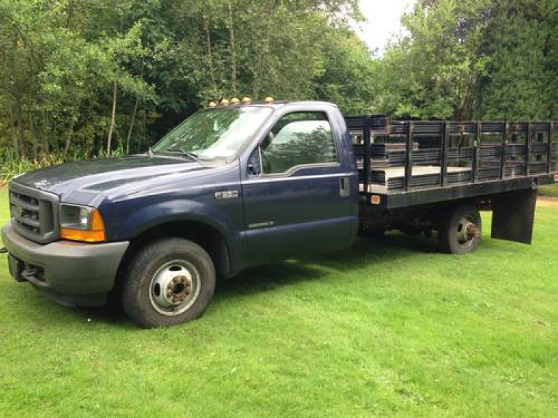 FORD F350 V8 DIESEL AUTO PICKUP CRATE SIDE IDEAL C SOLD (2001)