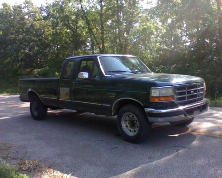 1995 Ford F-250 XLT Extended Cab Pickup 2-Door 7.3L, US $5,000.00 ...