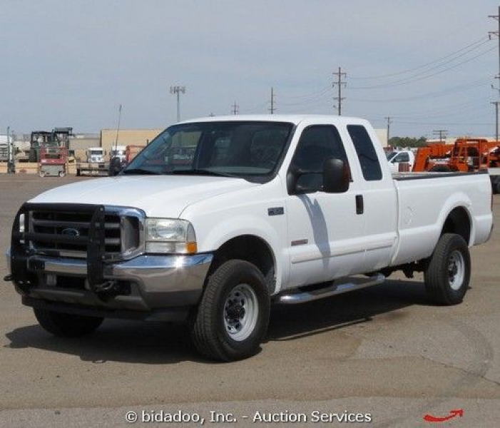 2003 Ford F350 XLT Extended Cab 4x4 Pickup Truck 6.0L Diesel A/T Cold ...