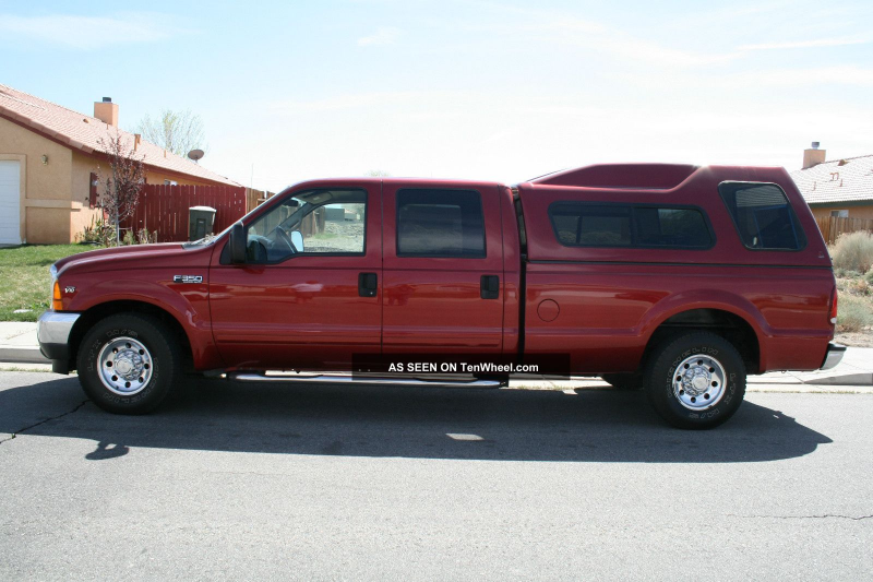 2001 Ford F - 350 Duty Xlt Extended Cab Pickup 4 - Door 6. 8l F-350 ...