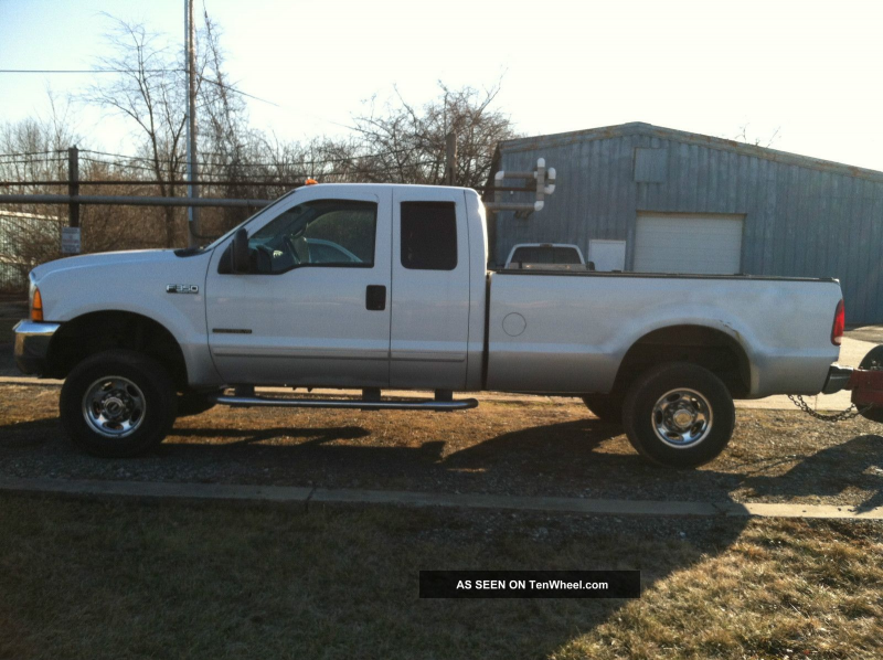2001 Ford F - 350 Duty Xlt Extended Cab Pickup 4 - Door 7. 3l F-350 ...