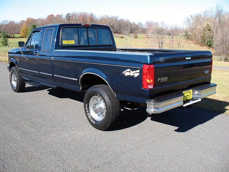 1997 Ford F250 Extended Cab Long Bed Diesel Truck