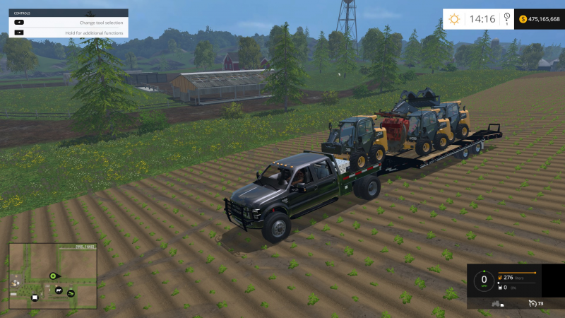 F350 Ford Test Truck for LS 15