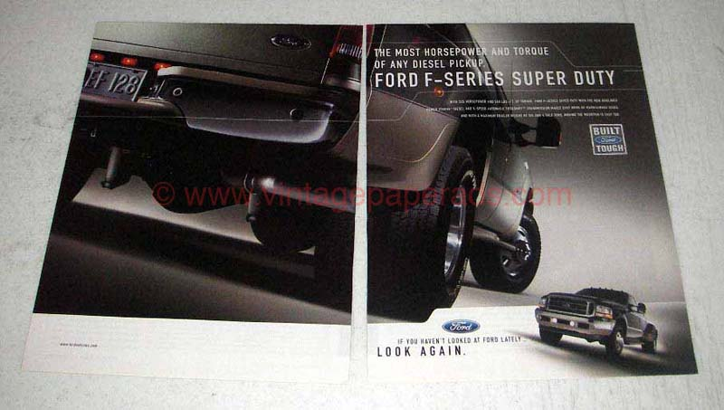 2003 Ford F-Series Super Duty Truck Ad - Horsepower