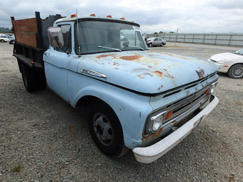 Lot # 29469085 1962 FORD F350 DUMP for Sale at Copart Auto Auction