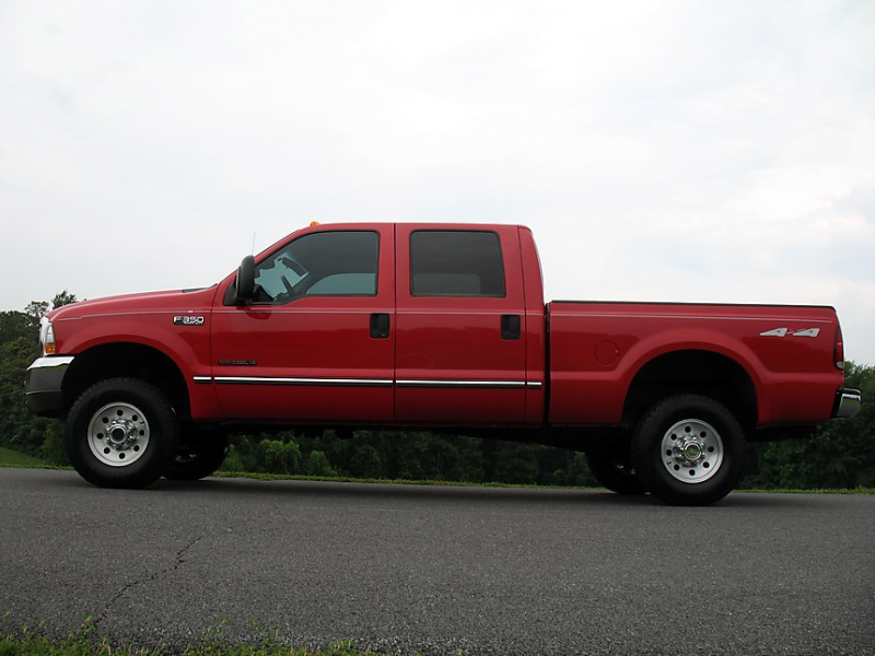 1999 Ford F350 Crew Cab Short Bed Diesel Truck