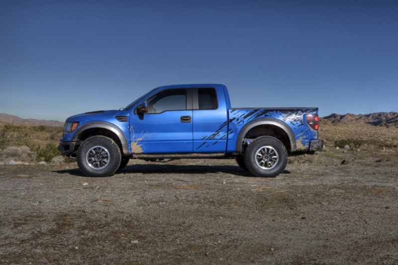The Raptor is available in four colors, with Blue Flame Metallic shown ...