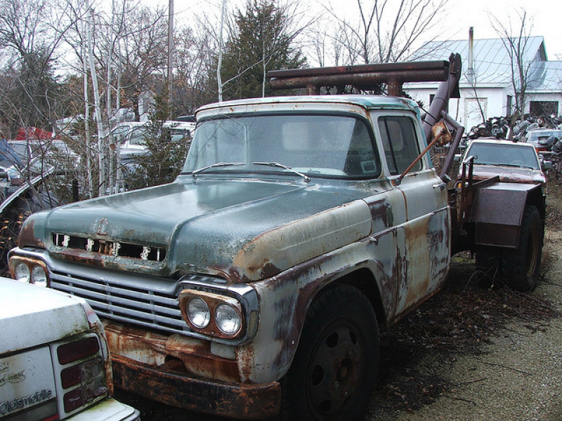 1959 ford f series tow truck