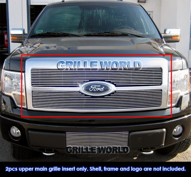 ... about For 2009-2011 Ford F-150 Platinum Billet Grille Grill Insert