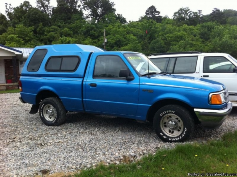 1996 Blue Ford Ranger - Price: $2,535 in West Portsmouth, Ohio