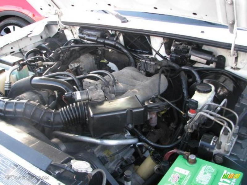 2001 Ford Ranger XL SuperCab 3.0 Liter OHV 12V Vulcan V6 Engine Photo ...