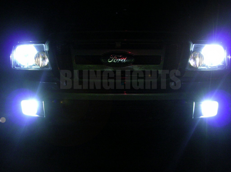 ... 2009 Ford Ranger 4750K Halogen Headlights Bulbs Headlamps Head Lights