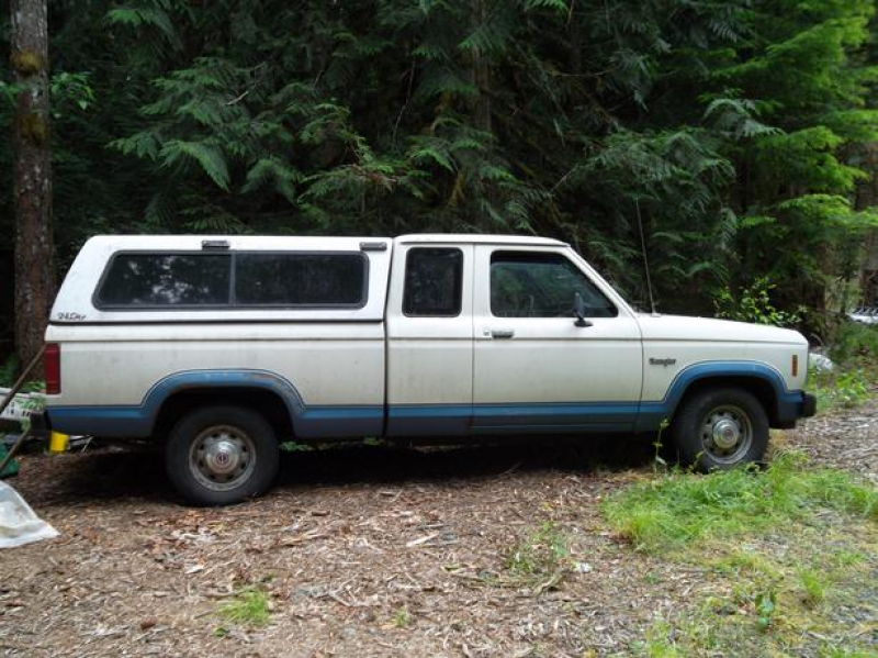 Log In needed $500 · 1987 Ford Ranger for parts (no canopy)