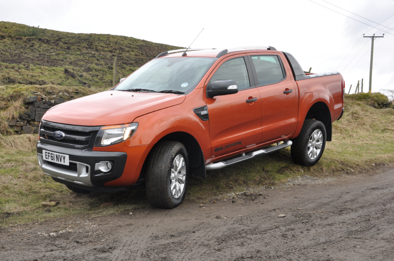 2012 Ford Ranger Wildtrak 3-2 diesel automatic road test review by ...