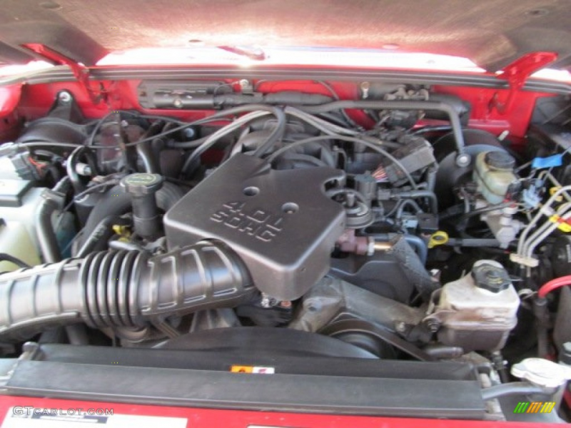 2002 Ford Ranger XLT SuperCab 4x4 4.0 Liter SOHC 12-Valve V6 Engine ...