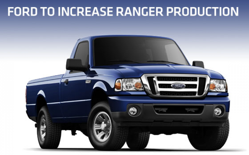 Report: Ford To Increase Ranger Compact Truck Production