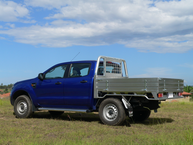 Ford Ranger Dual Cab Alloy Heavy Duty Weight Saver Tray (Under ...