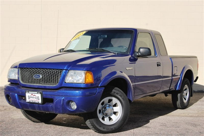 2003 Ford Ranger 2dr Supercab 3.0l Edge Blue Rear-Wheel Drive